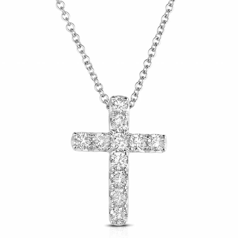 Diamond Cross Necklace Robert's Fine Jewelry Houston